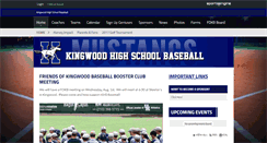 Desktop Screenshot of kingwoodbaseball.com